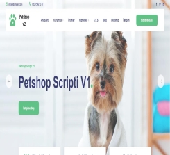 PetShop Sitesi Scripti - 1